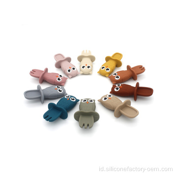 SPOON SOLI SLICONE SUKTA SUKTA SUKTI BABY FOOD